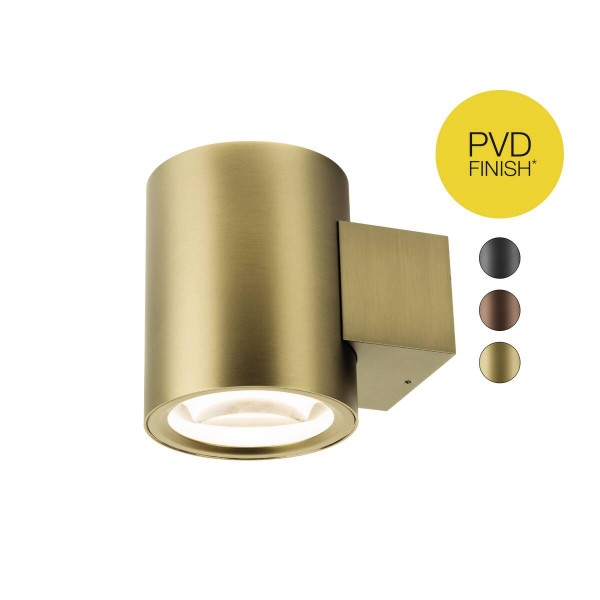 OCULUS WL up/down PVD 2000-3000K messing