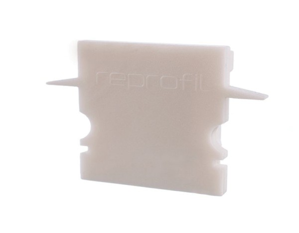 Reprofil Profil Zubehör, Endkappe H-ET-02-15 Set 2 Stk, Kunststoff, Weiß, 30x6mm
