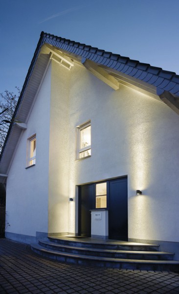 SITRA, Outdoor Wandleuchte, zweiflammig, TCR-TSE, IP44, up/down, anthrazit, max. 18W