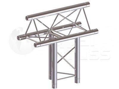F23 T37 Ecke 3-Weg für Alu Traverse