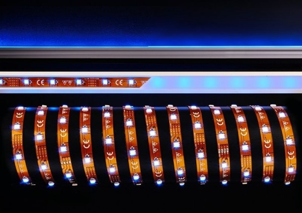 Deko-Light Flexibler LED Stripe, 5050-30-12V-RGB-5m, Kupfer, Kupfer, RGB, 120°, 28W, 12V, 5000mm