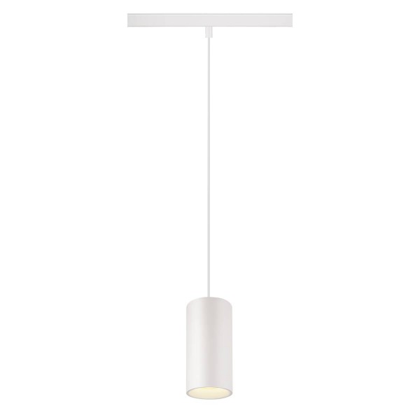 NUMINOS® S 48V TRACK DALI, Pendelleuchte, weiß / weiß, 16W, 1120lm, 3000K, CRI90, 55°