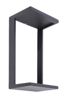 Deko-Light Zubehör, Abdeckung für Leuchte Grumium eckig V, Aluminium Druckguss, Dunkelgrau, 107x83mm Deko-Light Zubehör, Abdeckung für Leuchte Grumium eckig V, Aluminium Druckguss, Dunkelgrau, 107x83mm