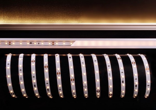 Deko-Light Flexibler LED Stripe, 2835-60-24V-2300K-5m, Kupfer, Weiß, Warmweiß, 120°, 40W, 24V
