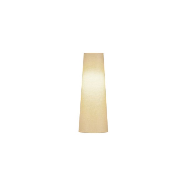 FENDA, Leuchtenschirm, konisch, beige, Ø/H 15/40 cm 