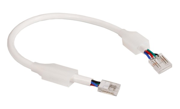 Deko-Light Elektrisches Systemzubehör, Verbinder für Sauna / Facade Long Run RGB Stripe, Silikon