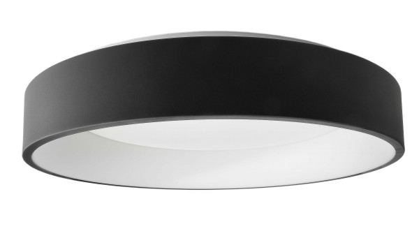 Deko-Light Deckenaufbauleuchte, Sculptoris 600 mm, 42 W, DIM, 3000/4000 K, Schwarz, Aluminium, 42W