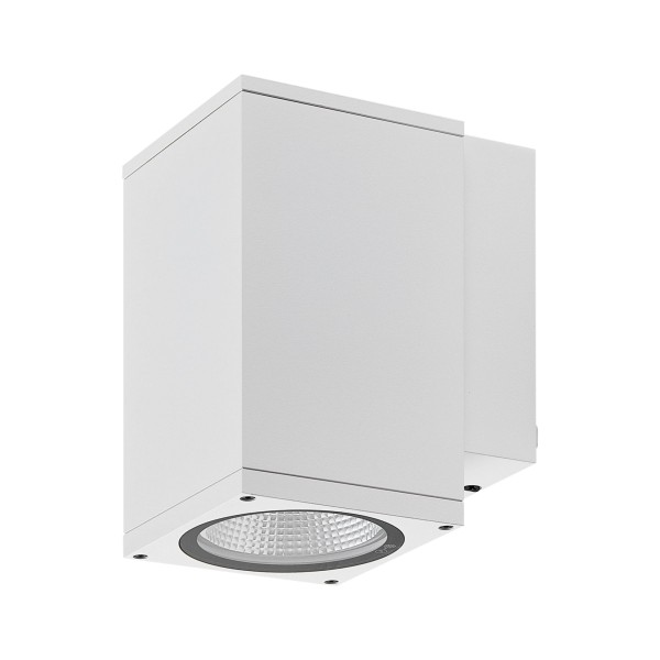 Deko-Light Wandaufbauleuchte, ShoreLine Pro Square, 12 W, DIM, 3000/4000 K, weiß, Aluminium, Weiß