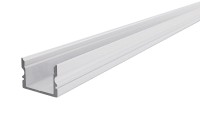 Reprofil Profil, U-Profil hoch AU-02-15, Aluminium, Weiß-matt, 2000mm Reprofil Profil, U-Profil hoch AU-02-15, Aluminium, Weiß-matt, 2000mm