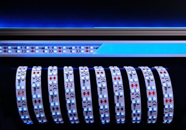 Deko-Light Flexibler LED Stripe, 5050-2x60-24V-violett-3m, Kupfer, Weiß, Violett, 120°, 60W, 24V