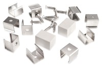 Deko-Light Zubehör, Montageset für D Flex Line 12,0 x 20,0 mm, Edelstahl, Silber Deko-Light Zubehör, Montageset für D Flex Line 12,0 x 20,0 mm, Edelstahl, Silber