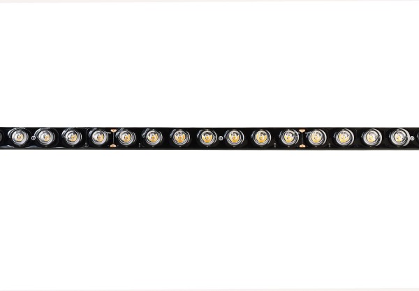 Deko-Light Flexibler LED Stripe, D Lense Line IP67 3000K 10°, Silikon, Schwarz, Warmweiß, 10°