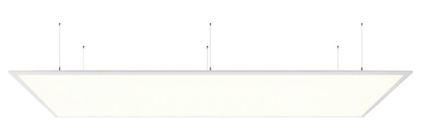 Deko-Light Einlegerasterleuchte, LED Panel 3K II, Aluminium, Weiß, Warmweiß, 115°, 40W, 19-38V