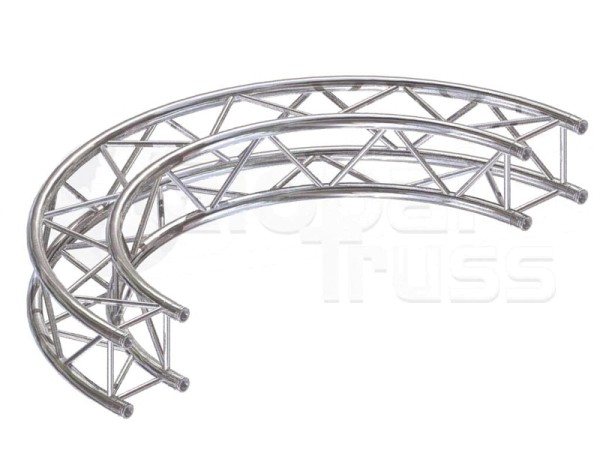 Kreisstück F24  für  2 Meter/Kreis 1 Stück 180 °