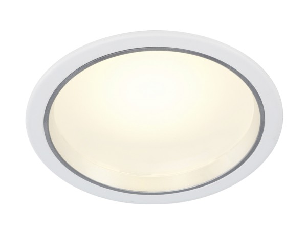 DOWNLIGHT 23, Einbauleuchte, LED, 3000K, rund, weiß, ohne Treiber, 33W