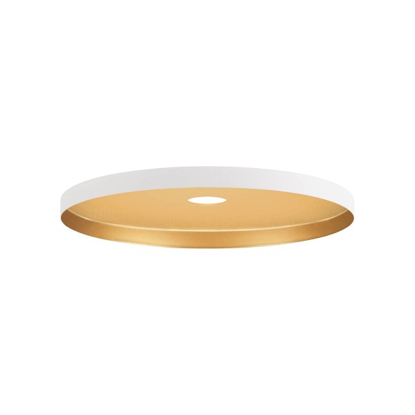 LALU® PLATE 22, Leuchtenschirm, Mix&Match, H:1.5 cm, weiß