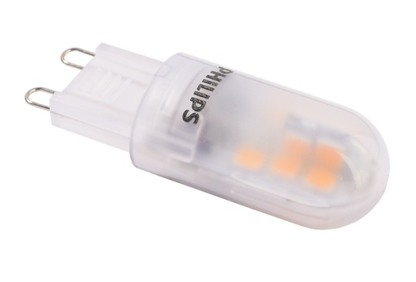 Phillips Leuchtmittel, CorePro LEDcapsule ND 1.9-25W G9, Warmweiß, 360°, 1W, 230V, 18mA, 48mm