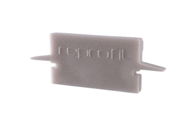 Reprofil Profil Zubehör, Endkappe H-ET-01-15 Set 2 Stk, Kunststoff, Grau, 30x6mm
