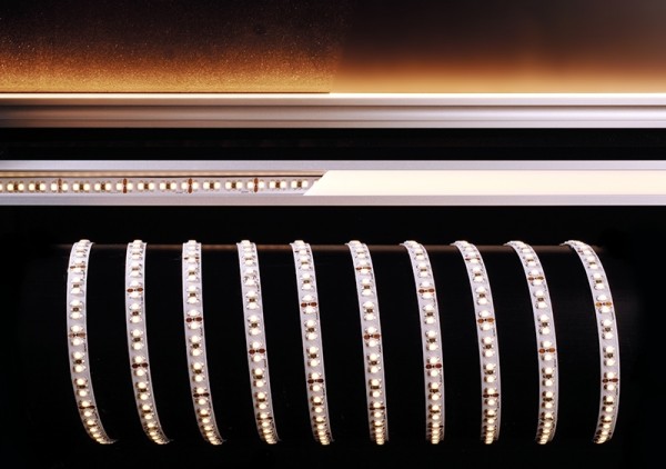 Deko-Light Flexibler LED Stripe, 3528-180-24V-2700K-3m, Kupfer, Weiß, Warmweiß, 120°, 45W, 24V