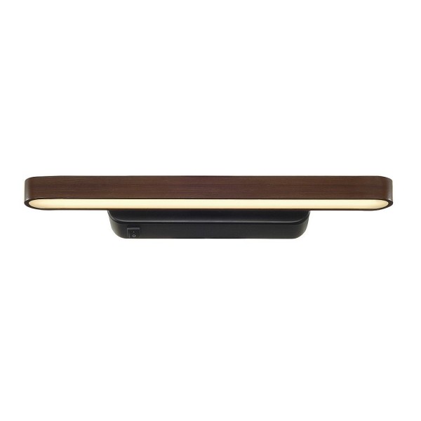 VINCELLI 2, Wandleuchte, LED,  2700K, Bambus dunkel