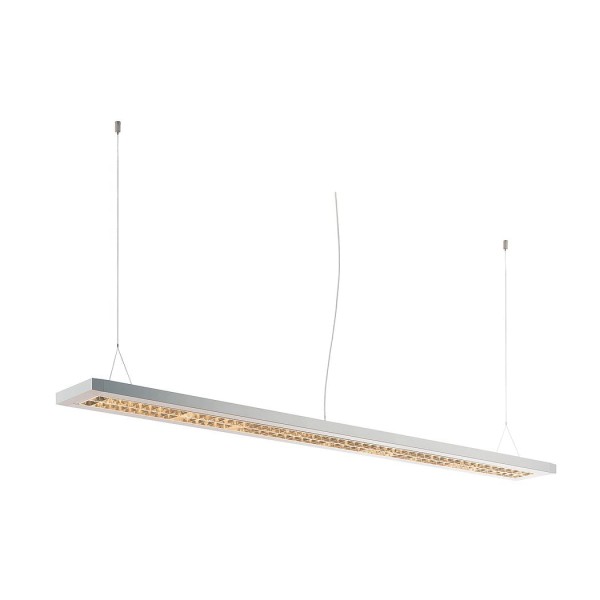 RASTO, Deckenleuchte, LED, 3000K, weiß, L/B/H 154,5/17,5/4 cm, 5300lm, 44W