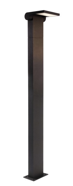 Deko-Light Stehleuchte, Robi flex, Aluminium Druckguss, dunkelgrau lackiert, Warmweiß, 110°, 10W