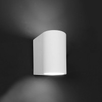 Deko-Light Wandaufbauleuchte, Giulia, Gips, weiß überstreichbar, 25W, 230V, 70x100mm Deko-Light Wandaufbauleuchte, Giulia, Gips, weiß überstreichbar, 25W, 230V, 70x100mm