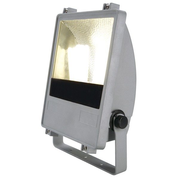 SXL ECO, Outdoor Strahler, TC-DSE, IP65, asymmetrisch, silbergrau, max.48W