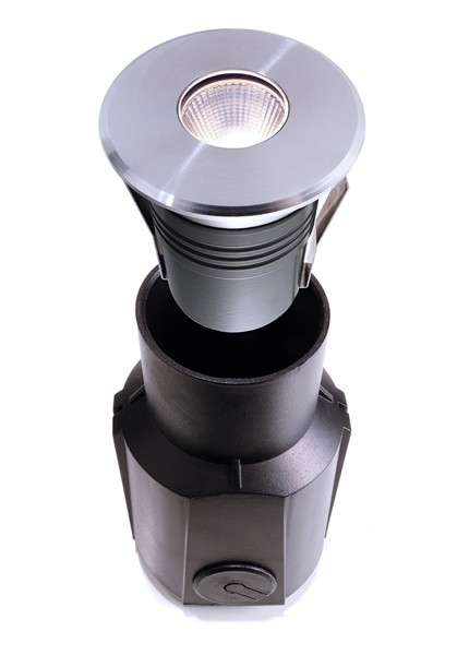 Bodeneinbauleuchte, Easy COB Round I CW, spannungskonstant, symmetrisch, 24V DC, 4,5 W