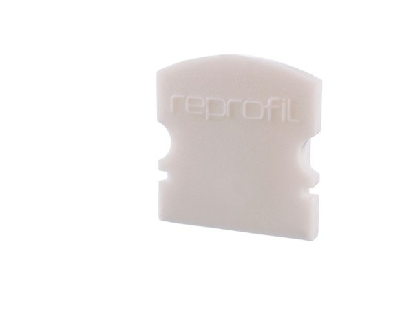 Reprofil Profil Zubehör, Endkappe F-AU-02-10 Set 2 Stk, Kunststoff, Weiß, 16x6mm