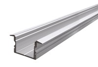 Reprofil Profil, T-Profil hoch ET-02-15, Aluminium, Silber gebürstet, 1000mm Reprofil Profil, T-Profil hoch ET-02-15, Aluminium, Silber gebürstet, 1000mm