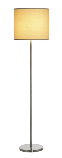 SOPRANA SL-2, Standleuchte, TC-DSE, rund, Schirm beige Ø/H 40/35, max. 60W