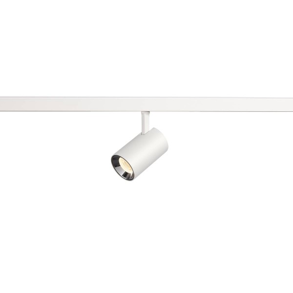NUMINOS® XS 48V TRACK DALI, Spot, weiß / chrom, 8.7W, 730lm, 3000K, CRI90, 20°