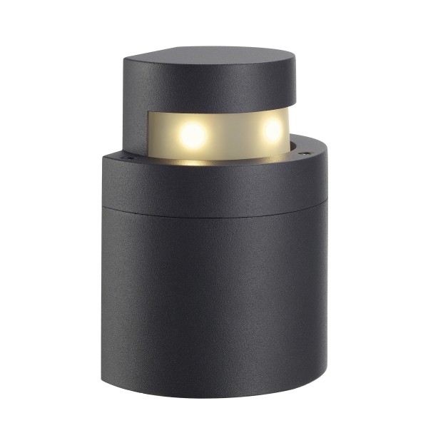KYKLOP POLE, Outdoor Standleuchte, LED, 3000K, IP44, anthrazit, max. 3W