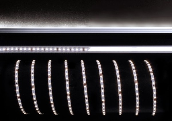Deko-Light Flexibler LED Stripe, 3528-120-24V-4200K-5m, Kupfer, Weiß, Neutralweiß, 120°, 40W, 24V