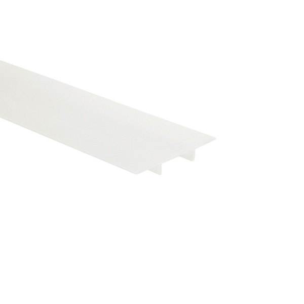 Deko-Light Profil Abdeckung, Combo Abdeckung, B-02-20, breit, milchig, 1 m, PMMA, Weiß, 1000mm