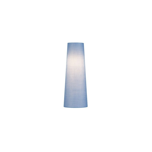 FENDA, Leuchtenschirm, konisch, blau, Ø/H 15/40 cm 