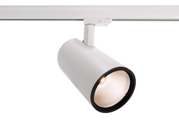 Deko-Light Schienensystem 3-Phasen 230V, Luna 30 CCT Flex, Aluminium, Weiß mattiert, 40°, 38W