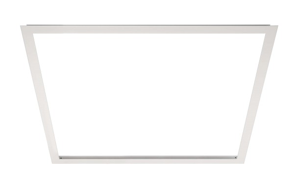 Deko-Light Mechanisches Systemzubehör, Einbaurahmen für 595x595mm Panel, Aluminium, Weiß