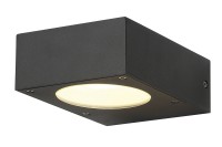 QUADRASYL WL 15, Outdoor Wandleuchte, Energiesparleuchte GX53, IP44, eckig, L/B/H 15/12/5,5 cm QUADRASYL WL 15, Outdoor Wandleuchte, Energiesparleuchte GX53, IP44, eckig, L/B/H 15/12/5,5 cm