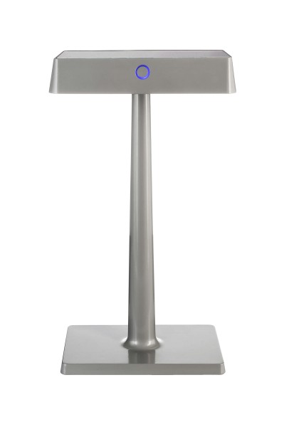 Deko-Light Tischleuchte, Algieba, Aluminium Druckguss, Grau, Warmweiß, 50°, 2W, 3V, 175x92mm