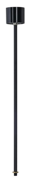 PENDELABHÄNGUNG, für EUTRAC Hochvolt 3Phasen-Aufbauschiene, starr, schwarz , 60 cm, M13 Gewinde