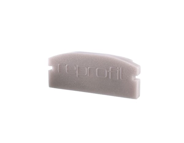 Reprofil Profil Zubehör, Endkappe F-AU-01-15 Set 2 Stk, Kunststoff, Grau, 21x6mm