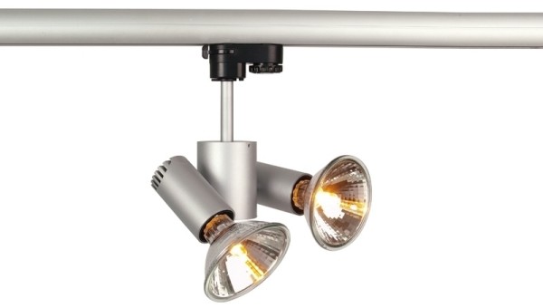 Schienensystem 3-Phasen 230V Leuchte, Doble, 220-240V AC/50-60Hz, E27, 75,00 W