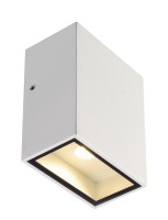 QUAD 1 XL, Wandleuchte, LED, 3000K, IP44, eckig, weiß, 3,2W QUAD 1 XL, Wandleuchte, LED, 3000K, IP44, eckig, weiß, 3,2W