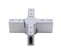 Deko-Light Schienensystem One 12V, X-Verbinder mechanisch, Silber-matt, 12V AC/DC Deko-Light Schienensystem One 12V, X-Verbinder mechanisch, Silber-matt, 12V AC/DC