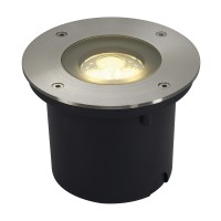 WETSY, Outdoor Bodeneinbauleuchte, LED, 3000K, IP67, rund, edelstahl 316, Glas teilsatiniert, 3W WETSY, Outdoor Bodeneinbauleuchte, LED, 3000K, IP67, rund, edelstahl 316, Glas teilsatiniert, 3W