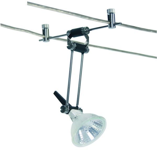 Seilsystem Niedervolt, Comet TC-62 Seilspot, 1 Stück, 12V, MR16, max 35W