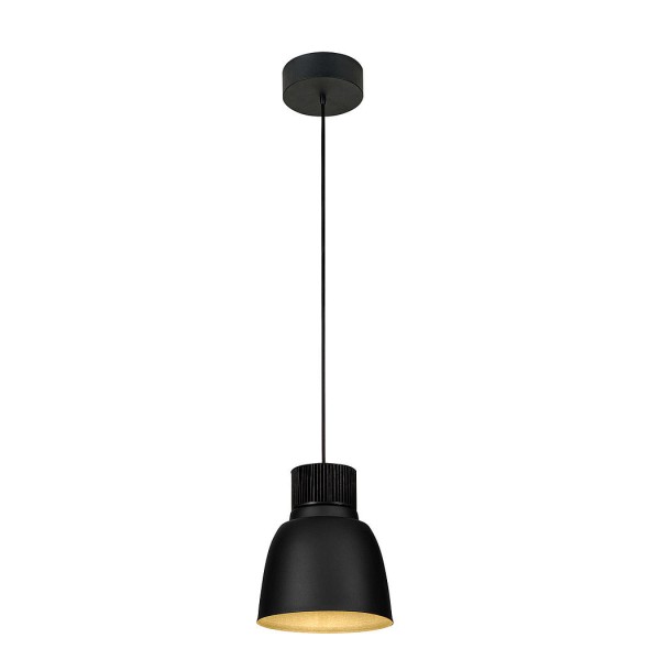 PENTULI, LED Pendelleuchte 24, klein, schwarz