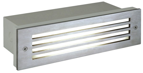 BRICK MESH, Outdoor Wandeinbauleuchte, TC-S, IP54, edelstahl 316, max. 9W